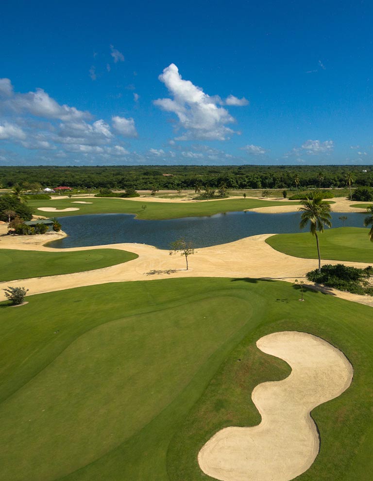 Hole 7 - 9 hole course in Riviera Maya Golf Club